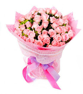 Pink Rose Bouquet