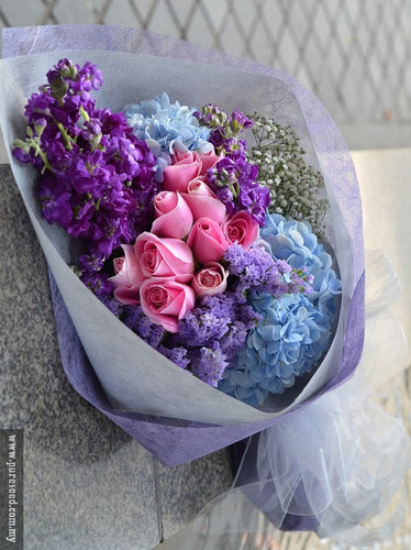 Hydrangea Rose Bouquet