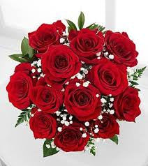 Rose Hand Bouquet 16 stalks