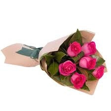 Rose hand Bouquet 6 stalks